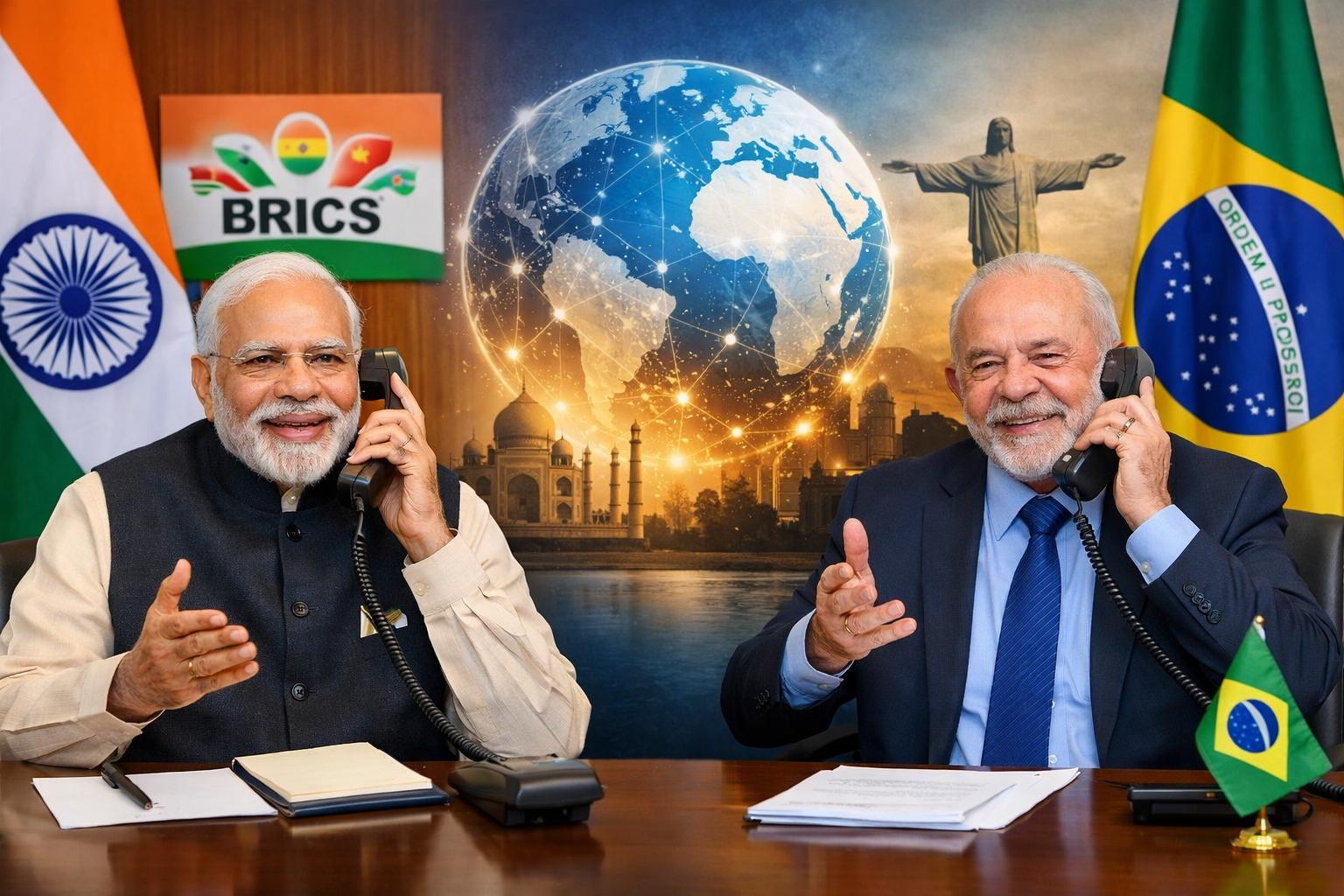 PM Modi Speaks With President Lula, Strengthens India-Brazil Strategic Partnership