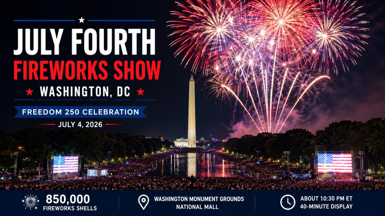Trump’s July Fourth Fireworks Plan Raises Cost Questions Before Freedom 250 Show