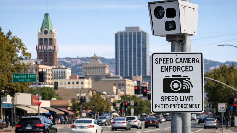 Oakland launches citywide speed camera program to curb speeding and crashes