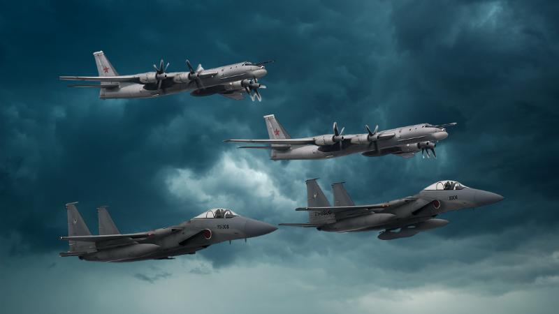 Japan, China tensions rise as Russian and Chinese jets enter South Korea air zone