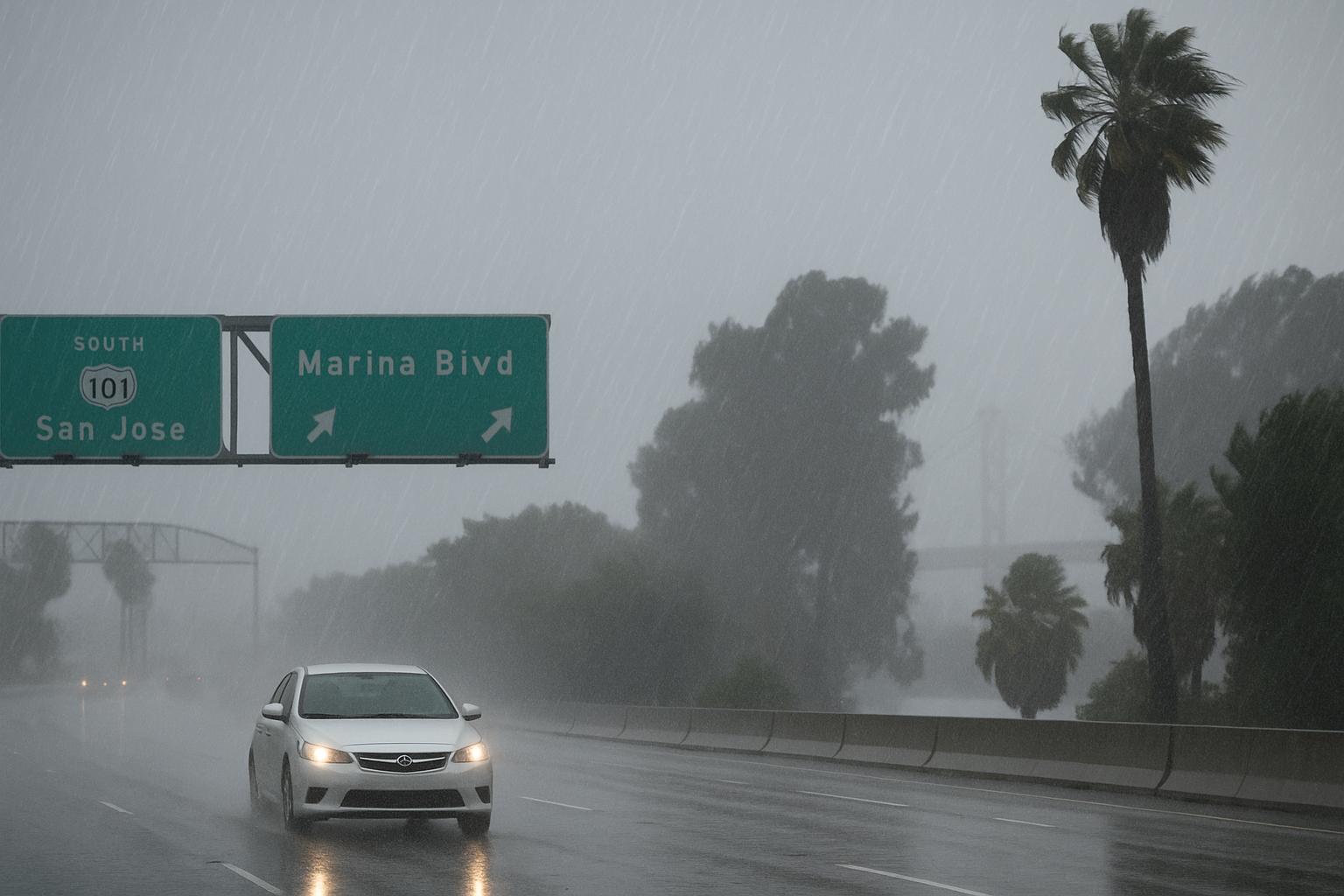 Atmospheric river brings heavy rain, strong winds and disruptions across Bay Area
