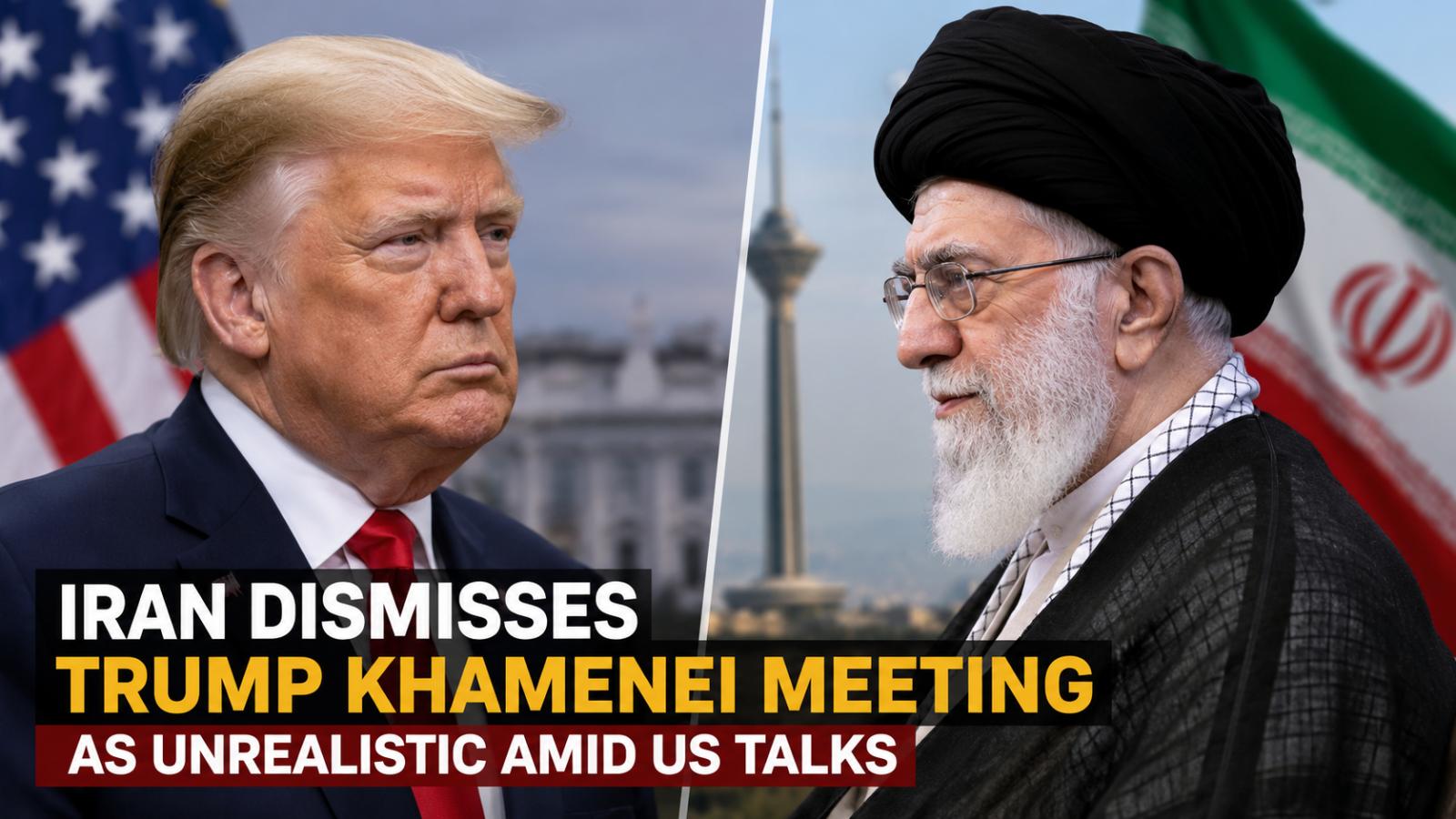 Iran Dismisses Trump Khamenei Meeting as Unrealistic Amid US Talks