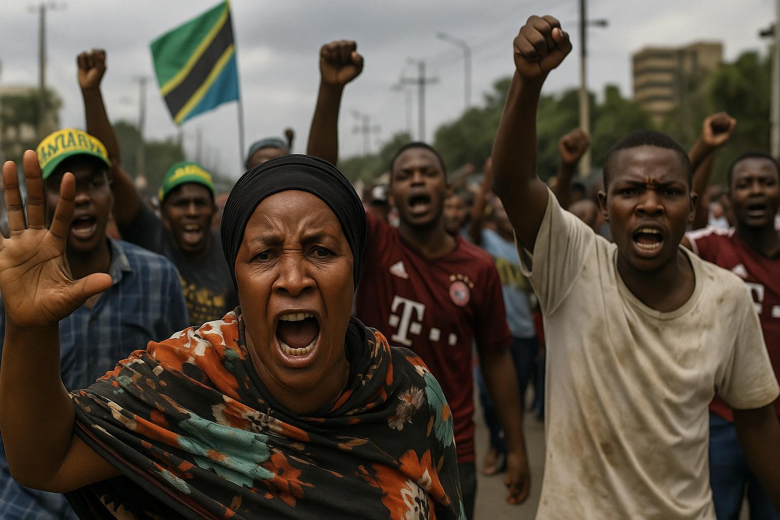 Samia Suluhu Hassan wins Tanzania’s election amid violence and unrest