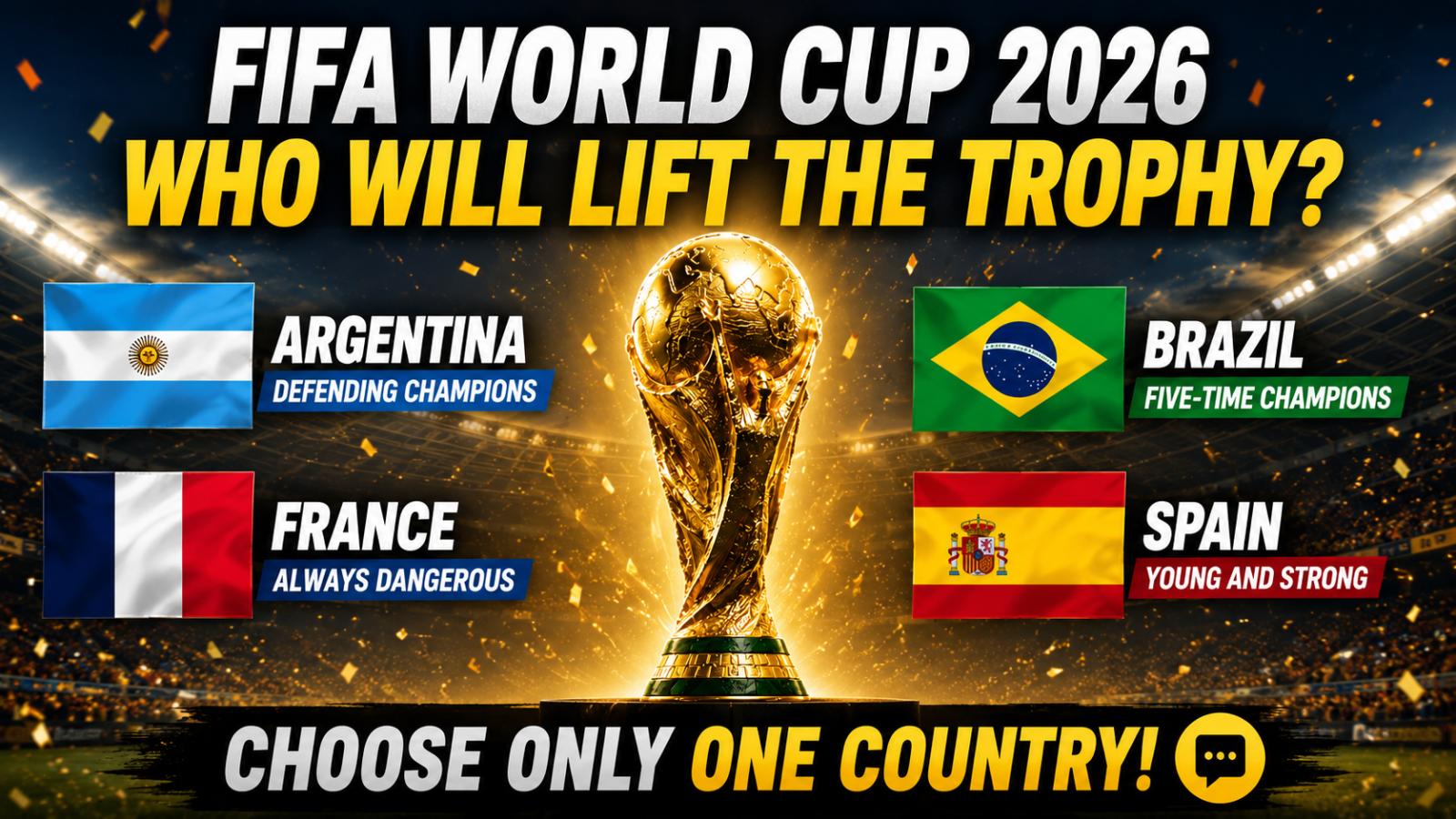 FIFA World Cup 2026 Winner Prediction: Who Will Lift the Trophy?