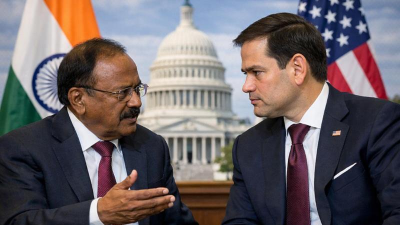 India–US trade deal Doval warns Washington against pressure tactics