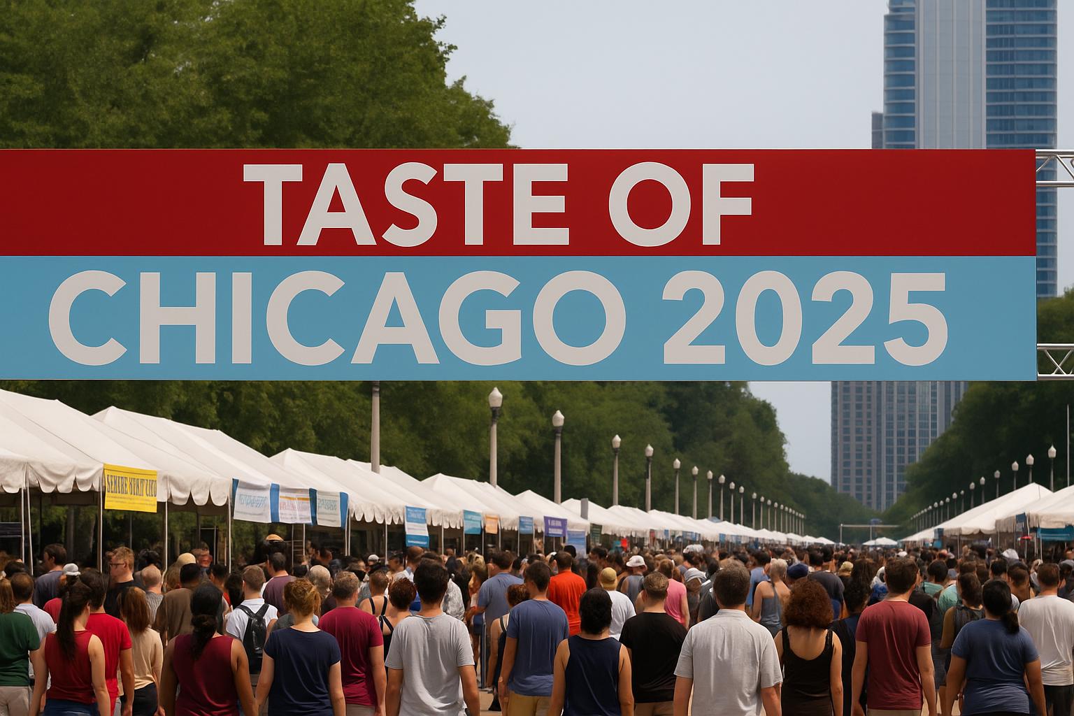 Taste of Chicago 2025 kicks off in Grant Park with food, music and fireworks