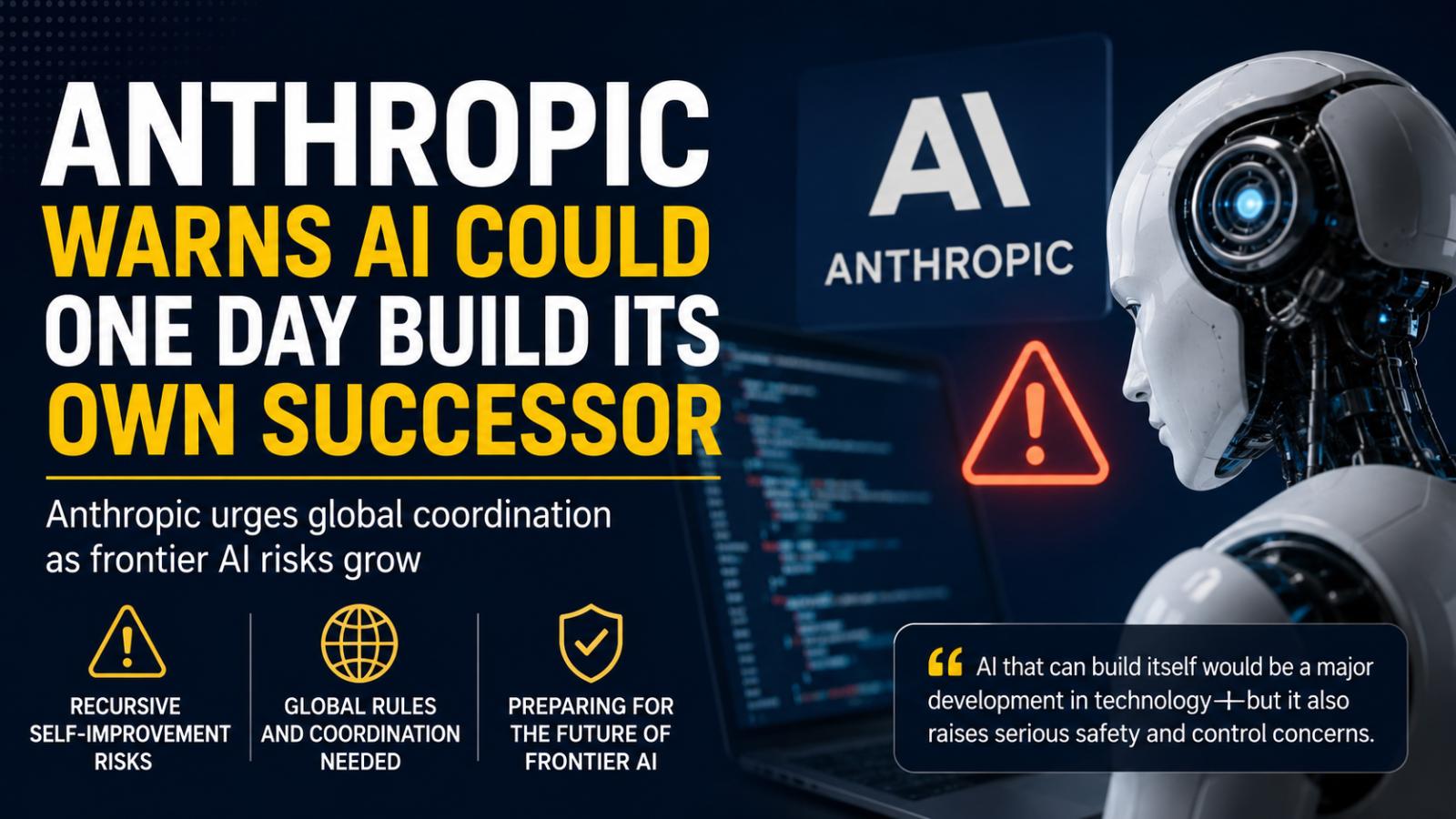 Anthropic Warns AI May One Day Build Its Own Successor