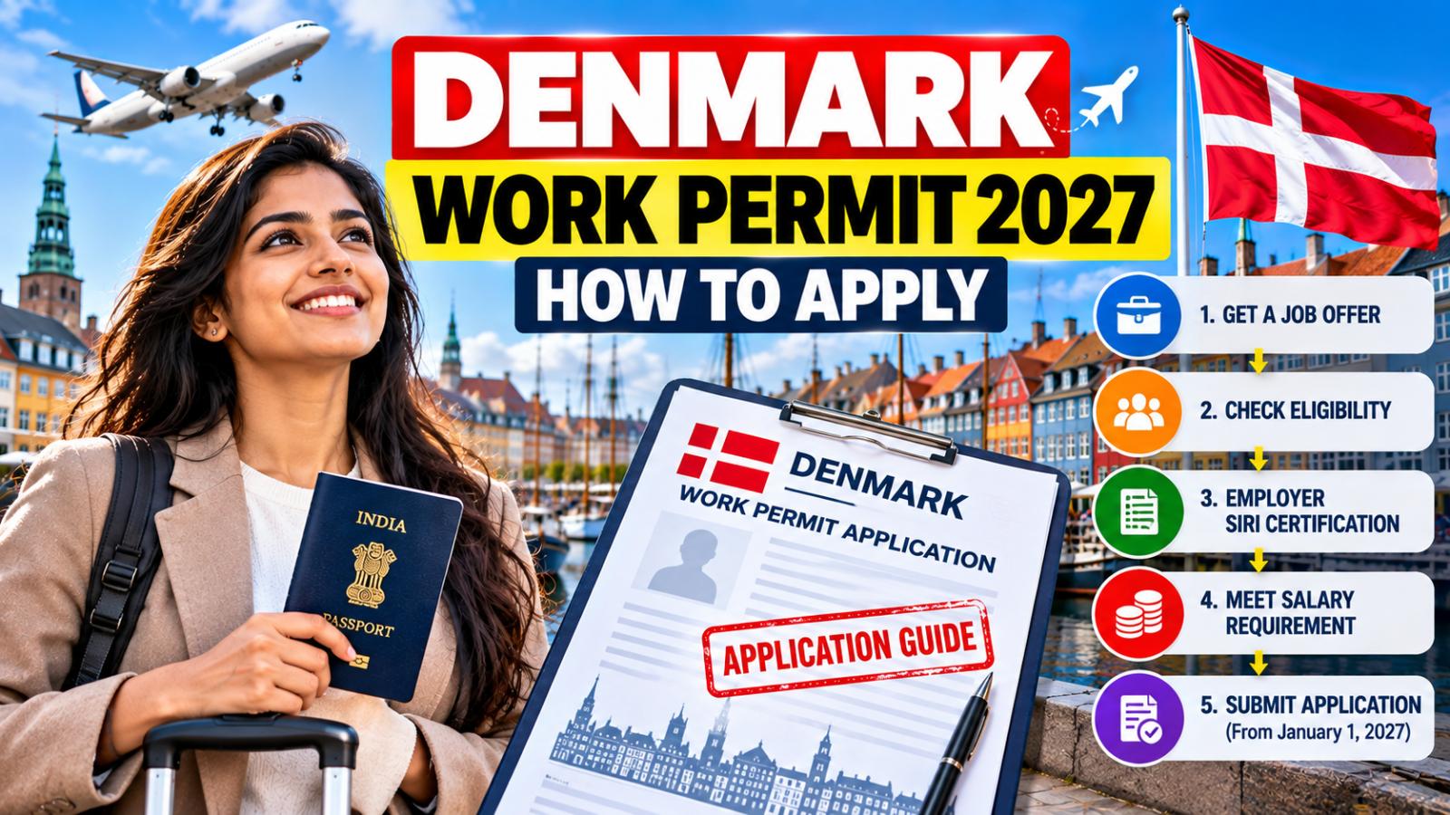 Denmark work permit 2027: How to apply under new scheme