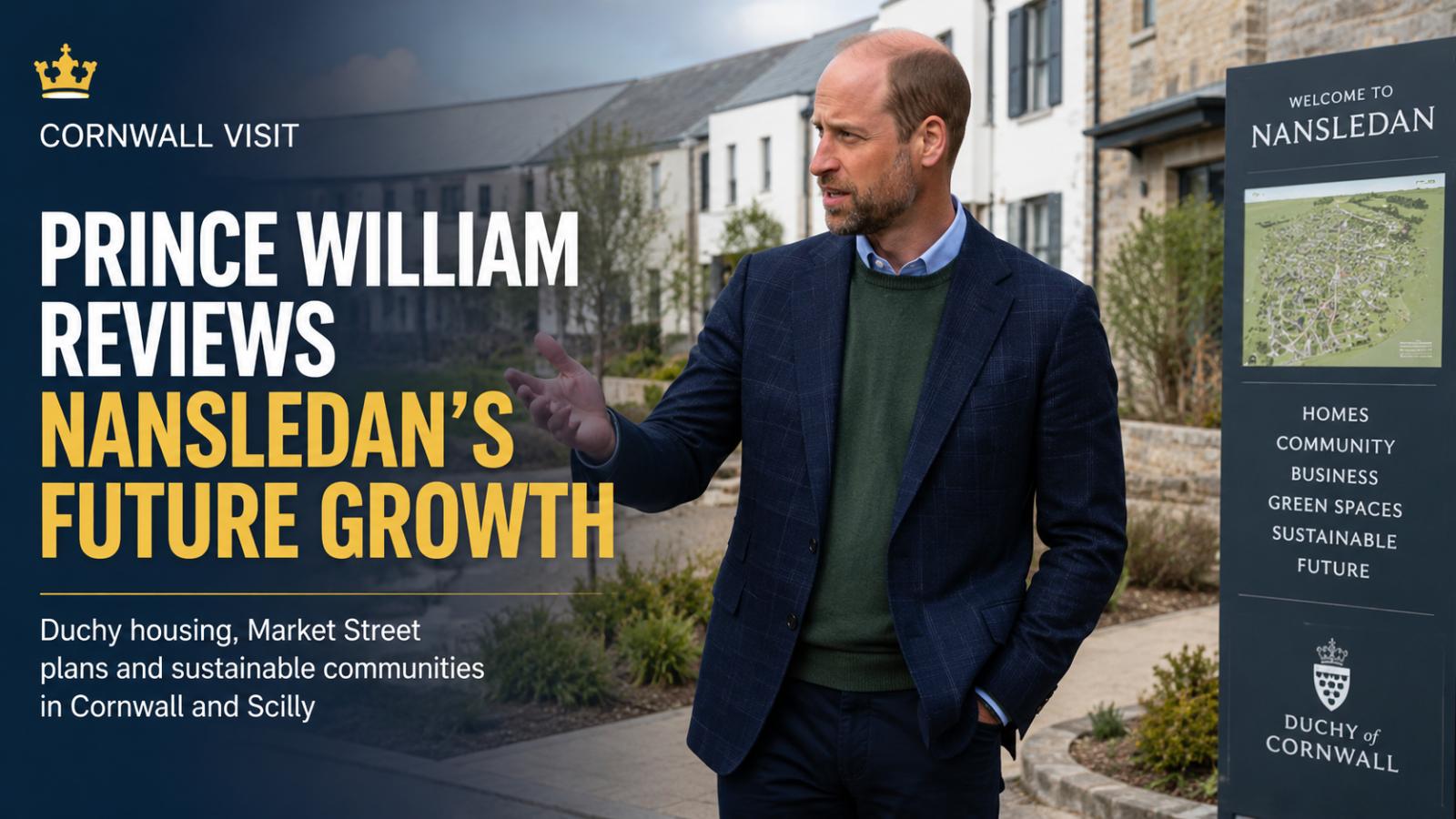 Prince William Nansledan Visit Highlights Duchy Housing Push