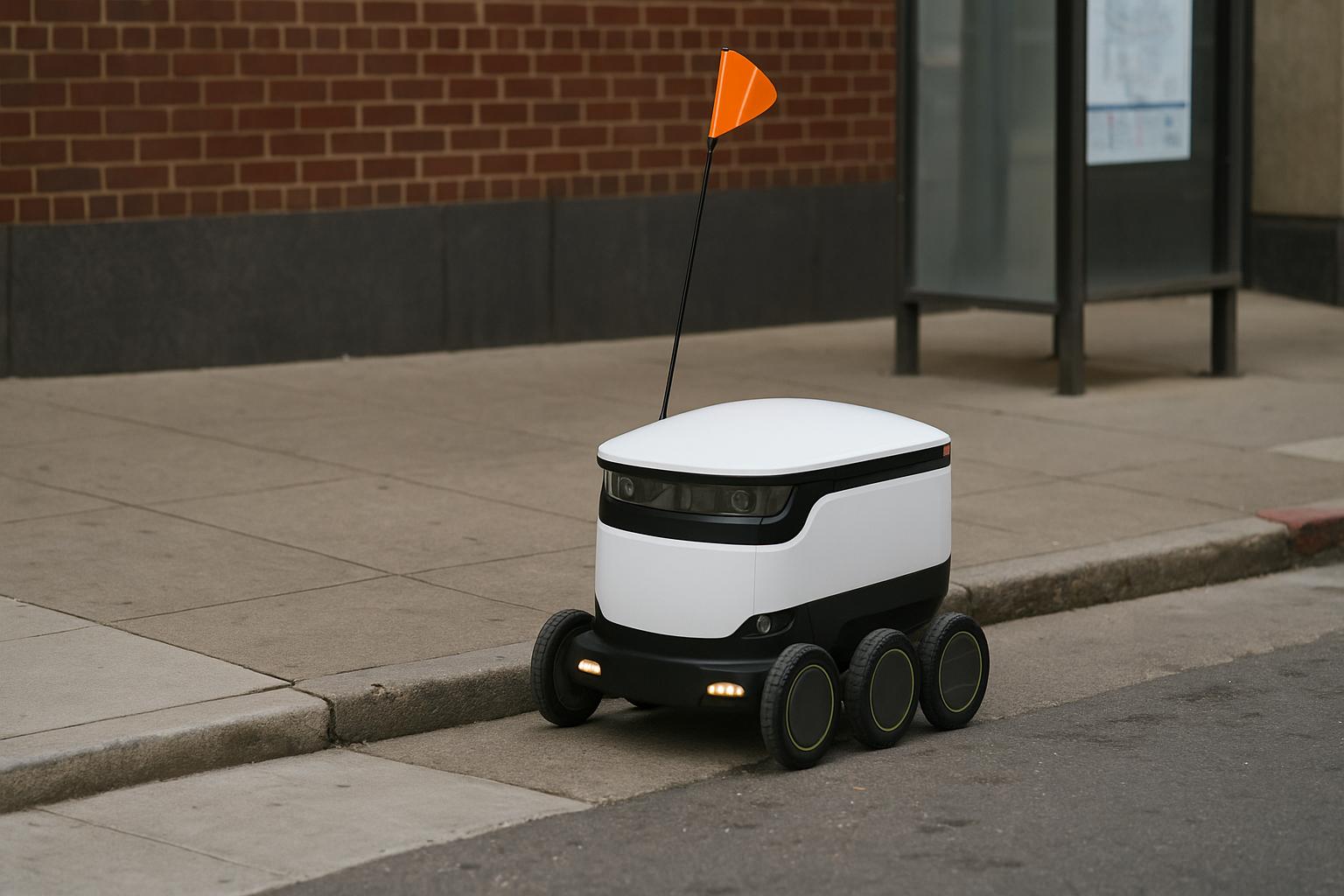 D.C. delays approval of sidewalk delivery robots amid safety and accessibility concerns