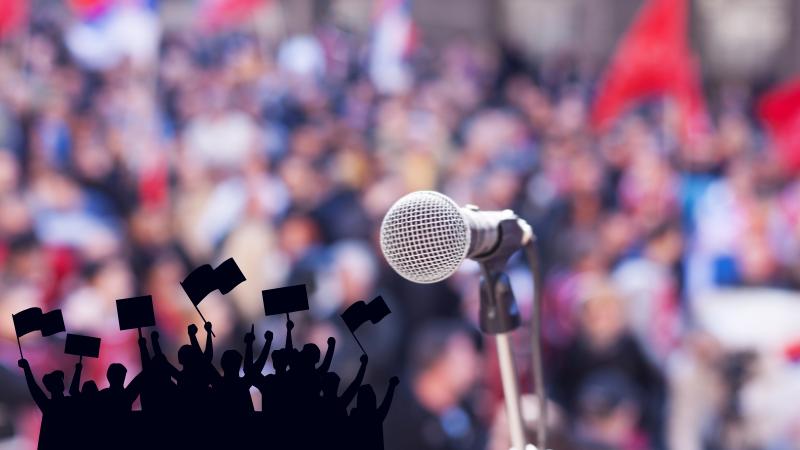Hundreds protest at Ohio Statehouse against Trump rhetoric in growing No Kings movement