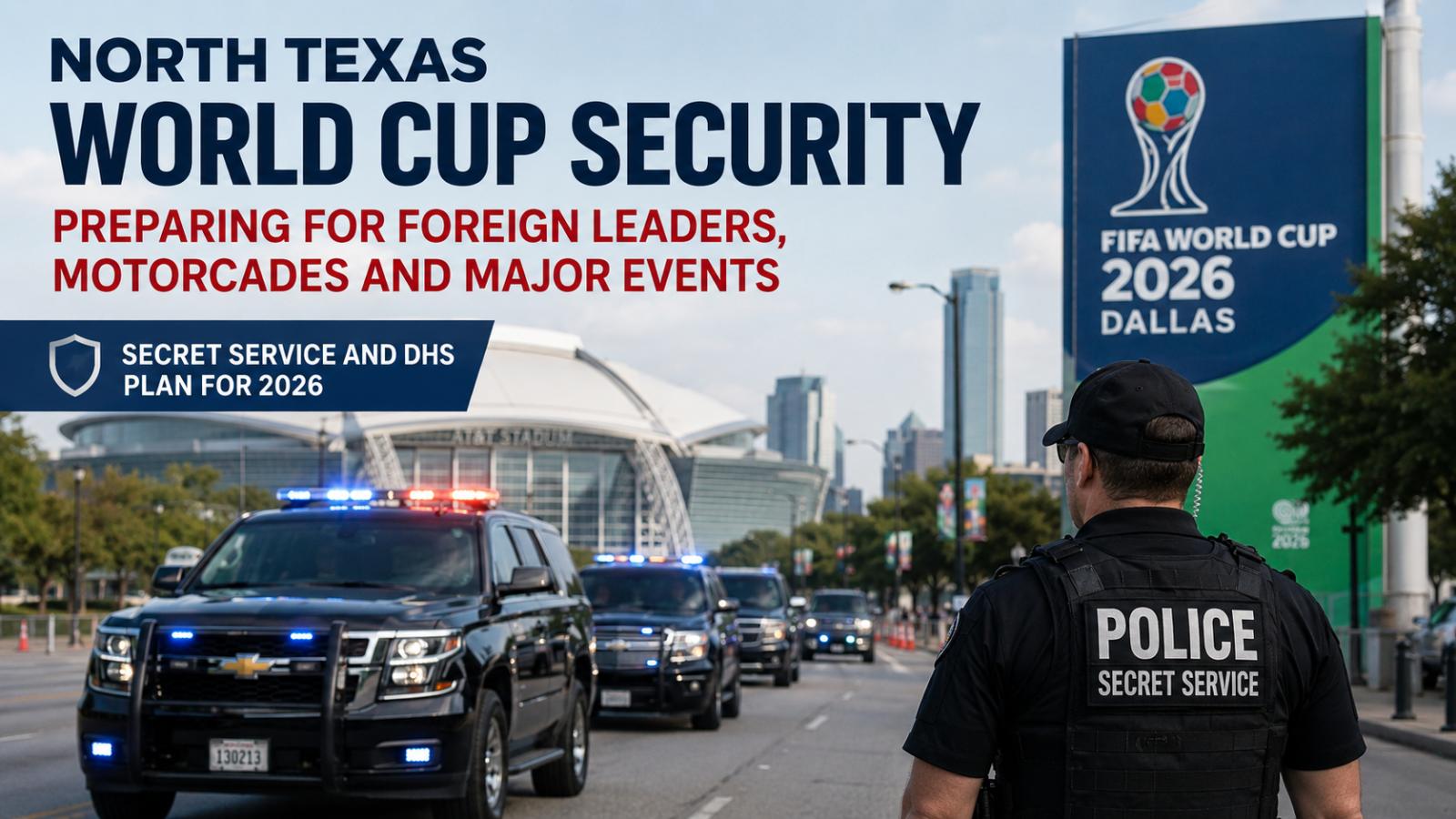 North Texas World Cup Security Plans for Dignitary Visits