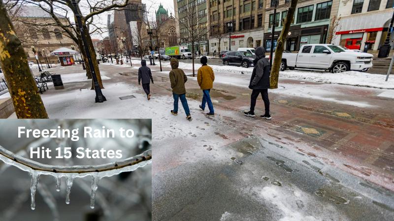 Major Ice Storm Threatens 15 States – Travel Disruptions Expected