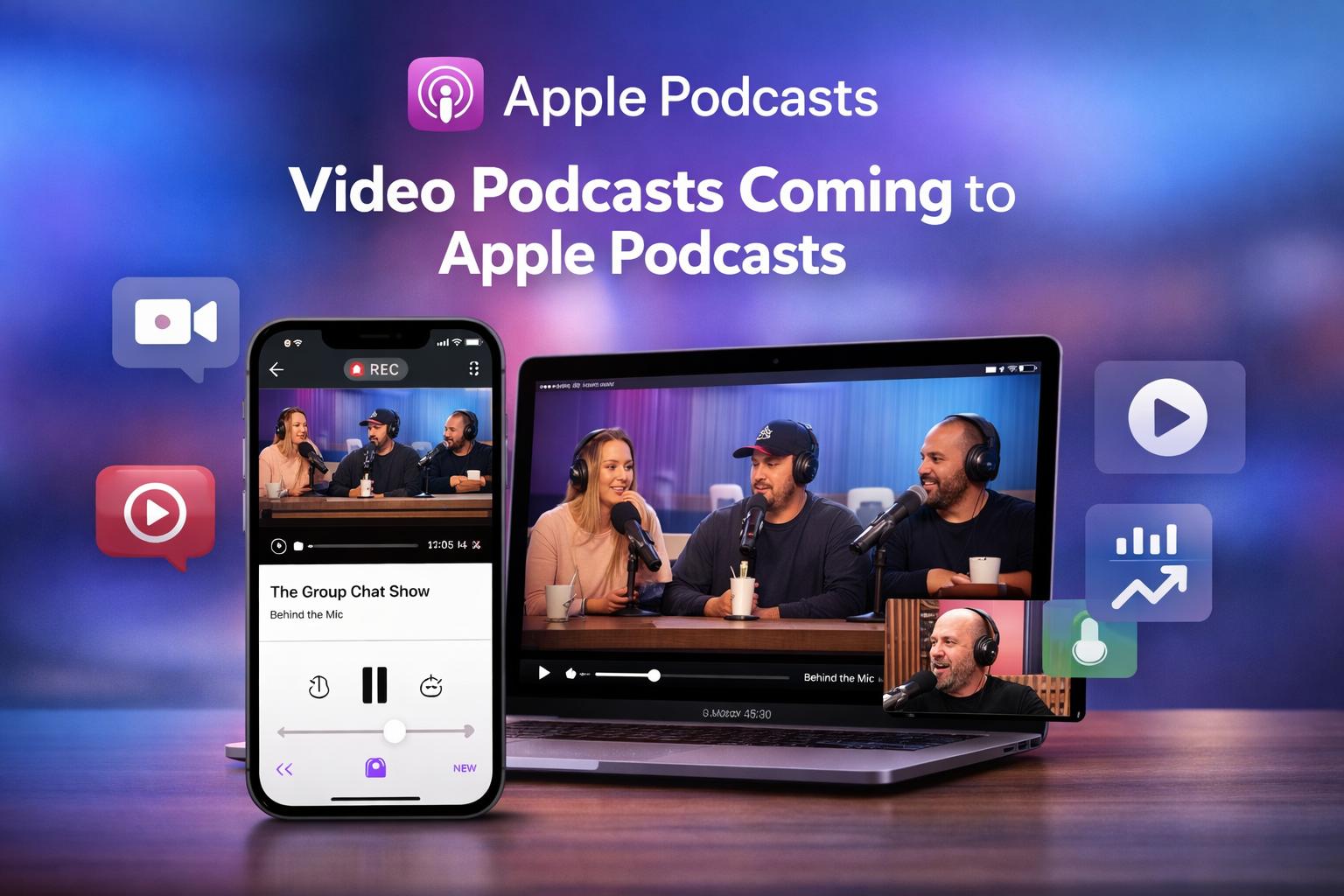 Apple Podcasts to add seamless video podcast support this spring