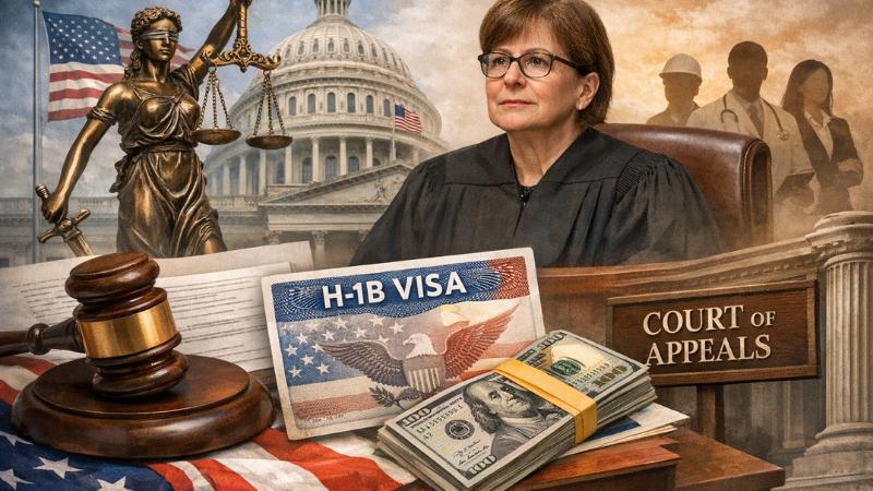 H-1B Visa Fee Case Faces Setback After Court Upholds US Government Decision