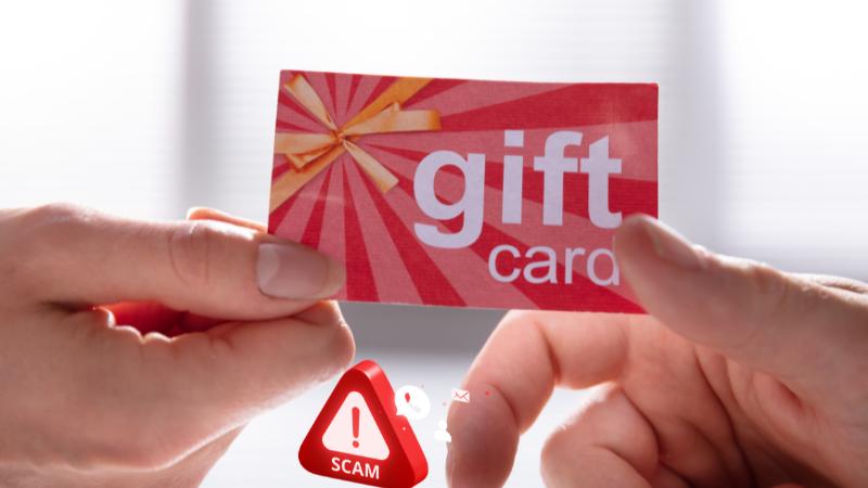 Consumer alert issued as gift card scams increase during holiday shopping season