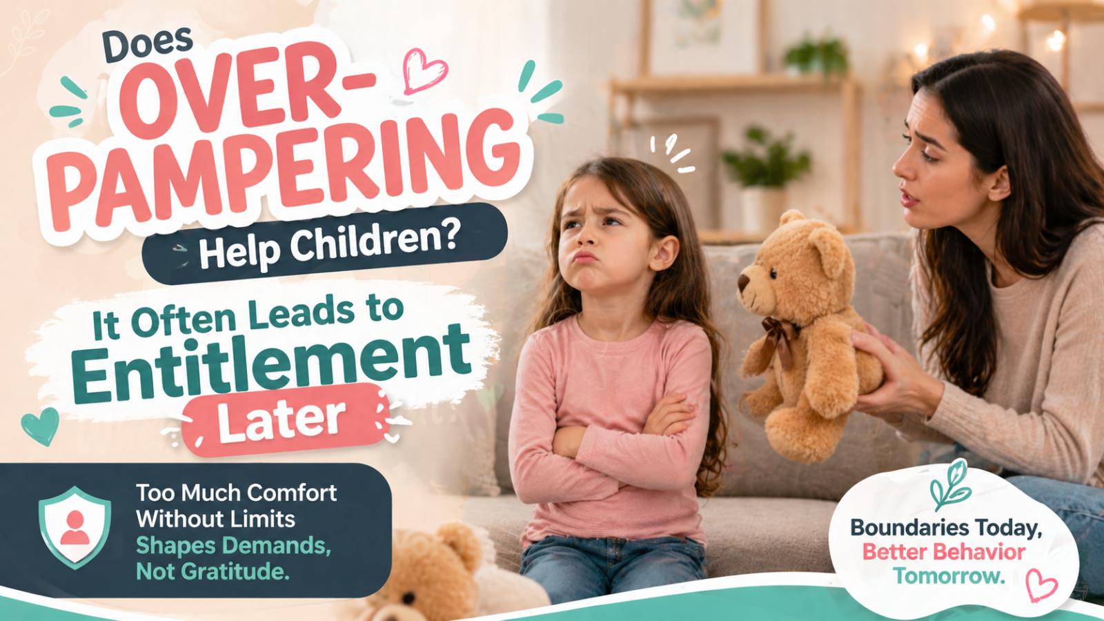 Does over-pampering help children? It often leads to entitlement later