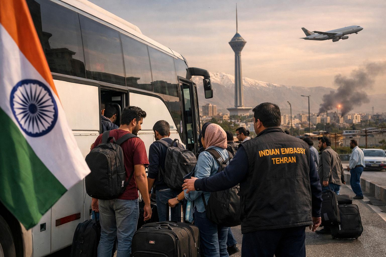 Indian embassy relocates students from Tehran amid rising Iran security tensions