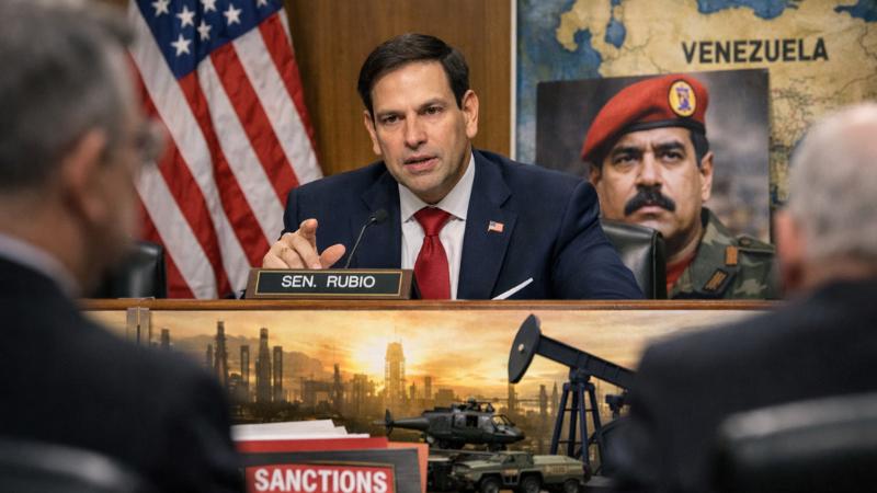 Rubio says he couldn’t make a deal with maduro at senate hearing on venezuela policy
