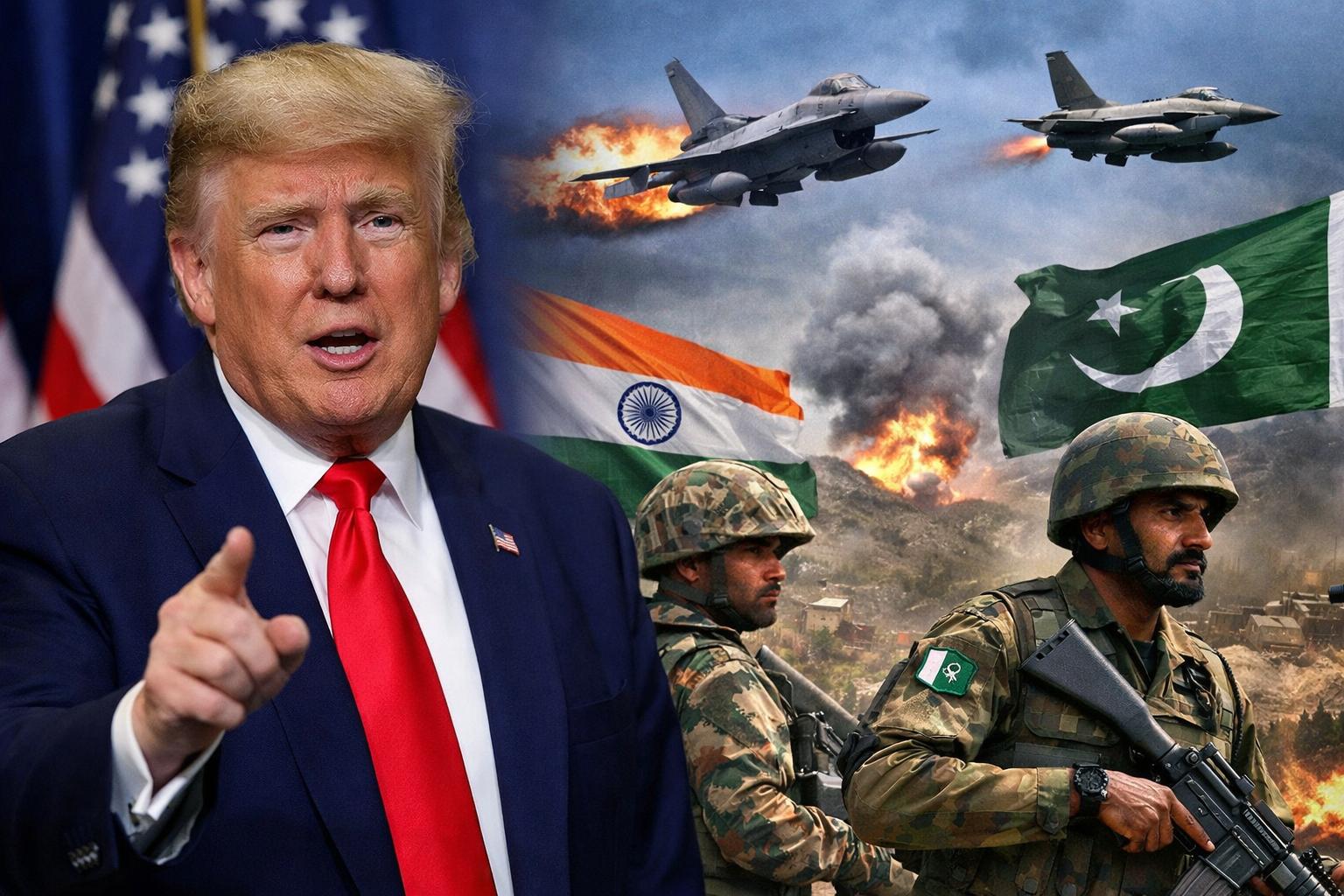 Trump claims tariffs helped halt multiple wars, including India–Pakistan conflict