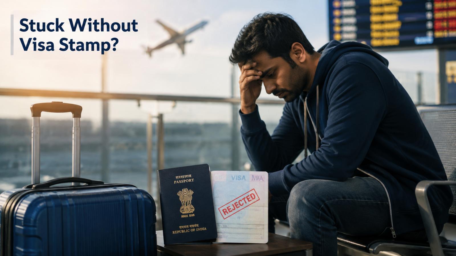 Stuck in India without H-1B visa stamping? What you can do