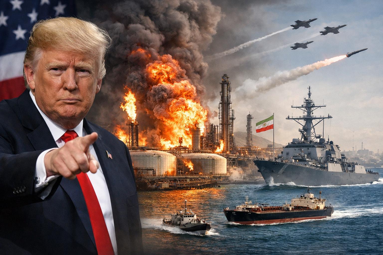 US–Israel–Iran War  Trump warns of strikes on Iran infrastructure if no deal reached soon