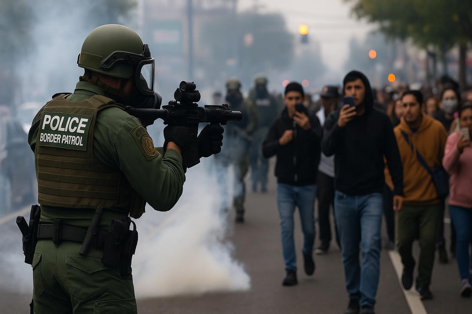Federal agents clash with residents in Chicago’s Little Village amid ongoing raids