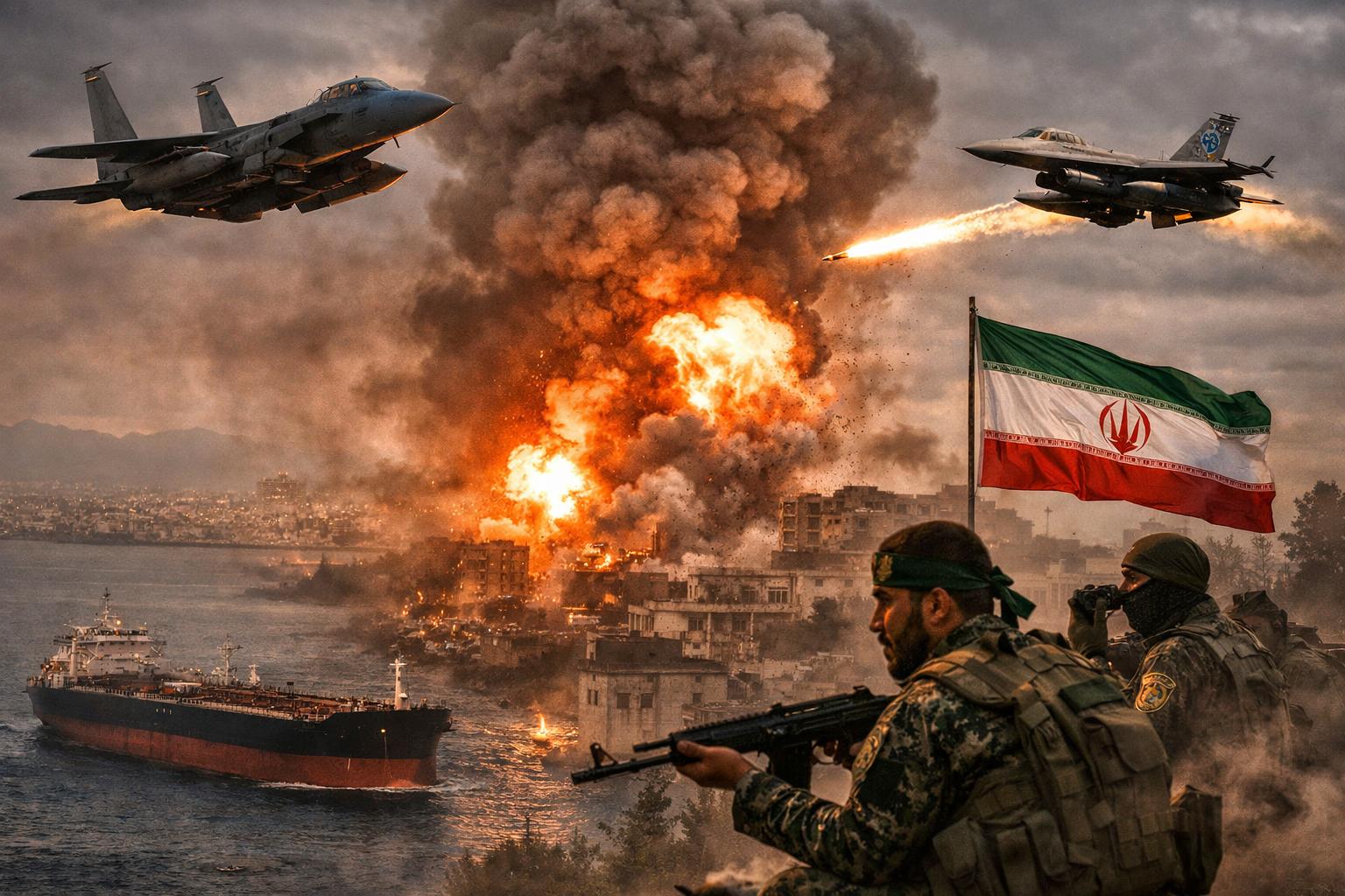 US–Israel–Iran War  US and Israel intensify strikes on Iran as regional tensions escalate