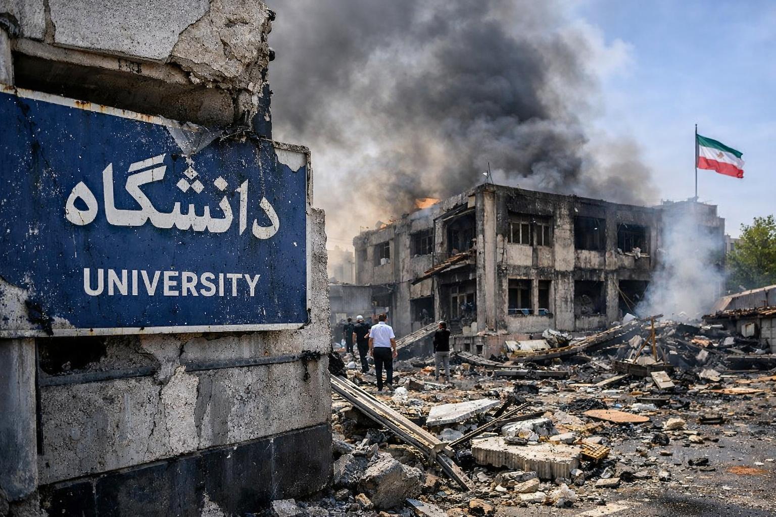 Dozens of Iranian universities hit as US-Israel conflict escalates
