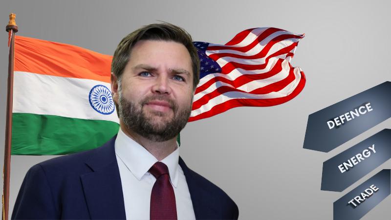 ​JD Vance Begins India Visit to Boost Trade, Defense and Energy Ties Amid Global Tariff Tensions
