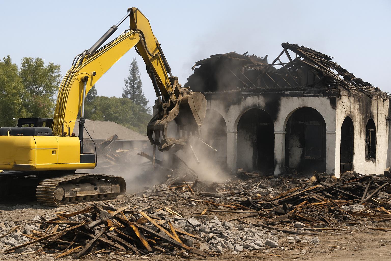 East San Jose’s former MACSA youth center demolished after devastating fire