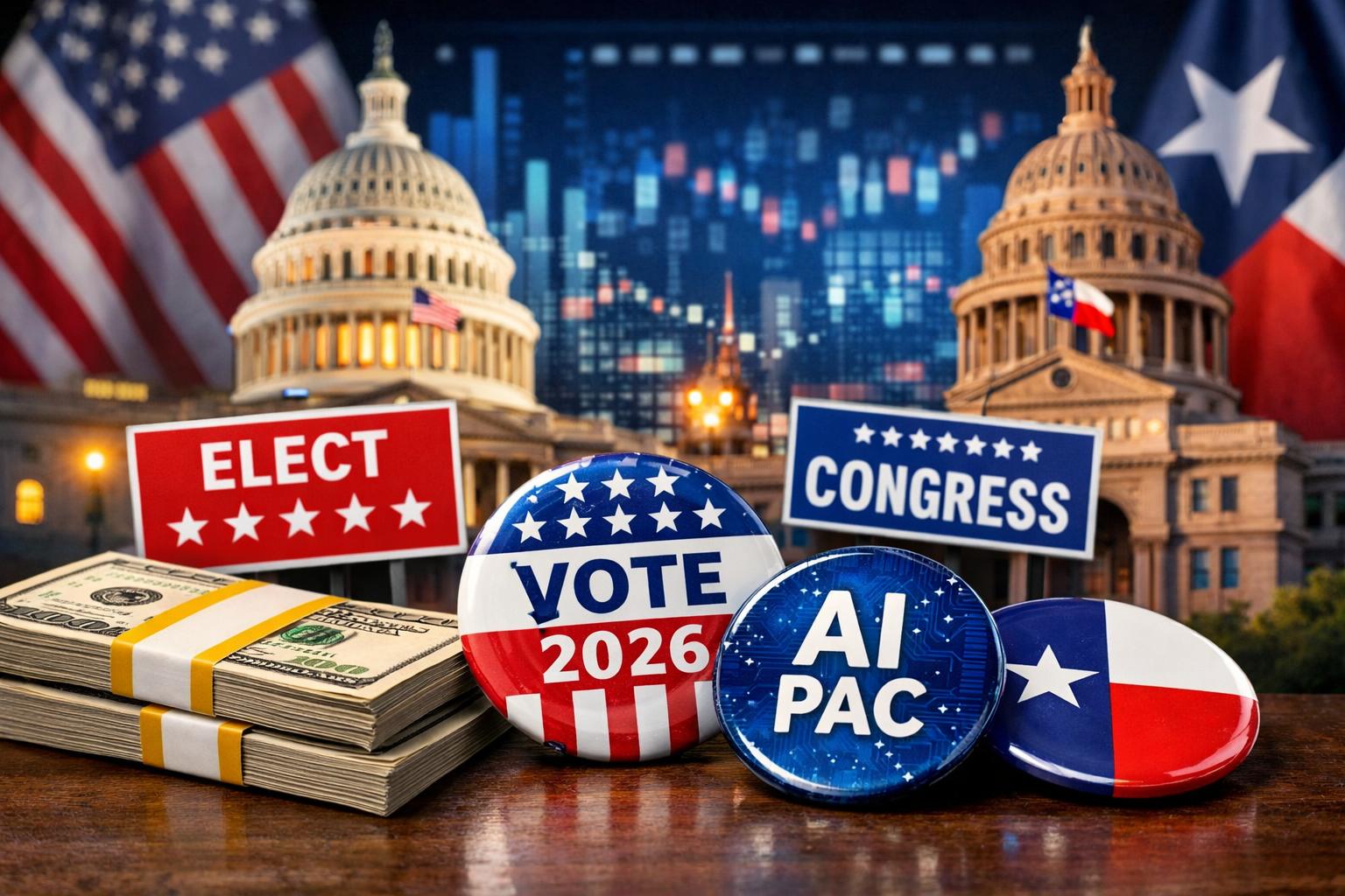 Tech-backed PACs shape Texas primaries amid AI regulation debate