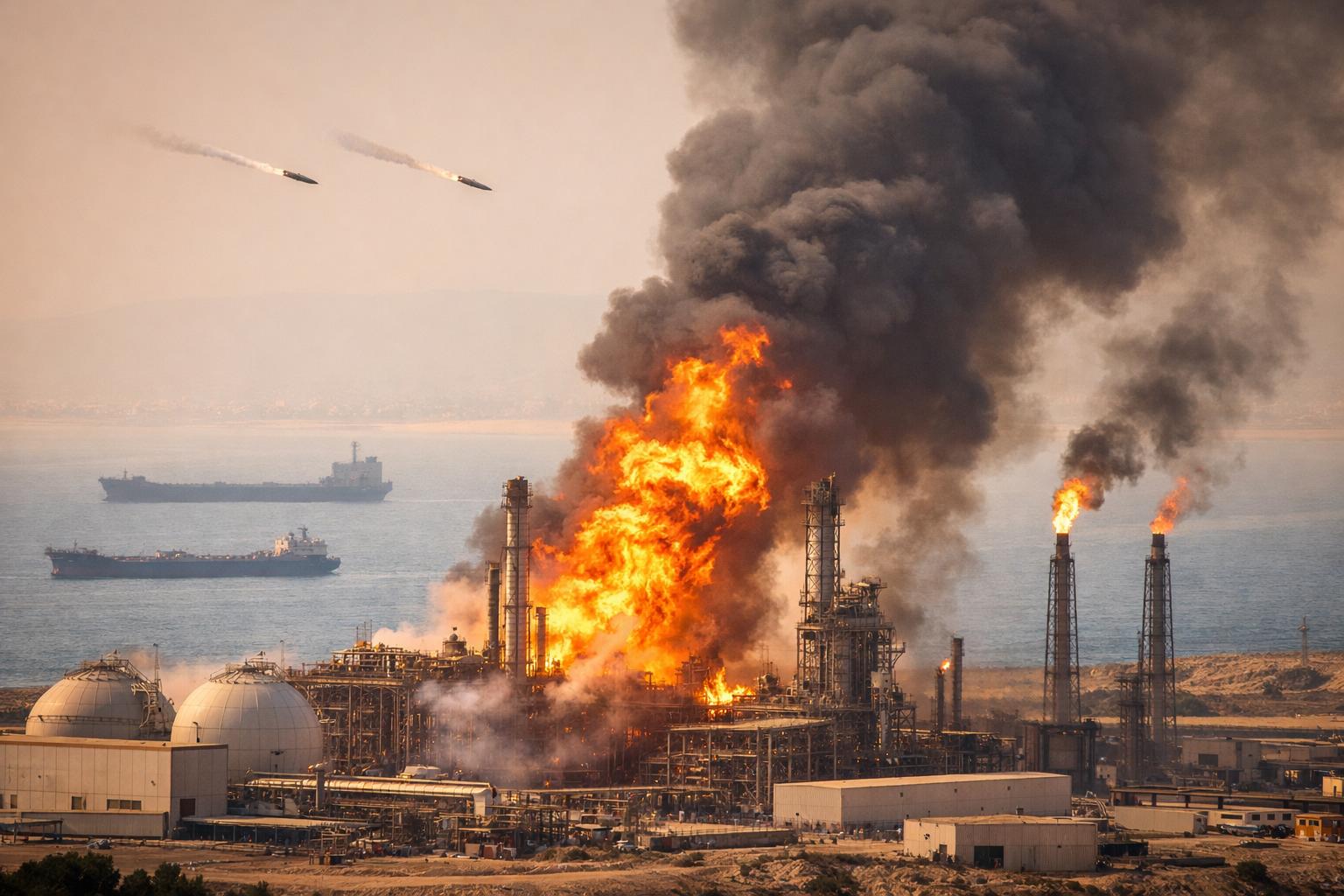 US–Israel–Iran War  Strike on Iran gas infrastructure sparks oil surge and regional threats