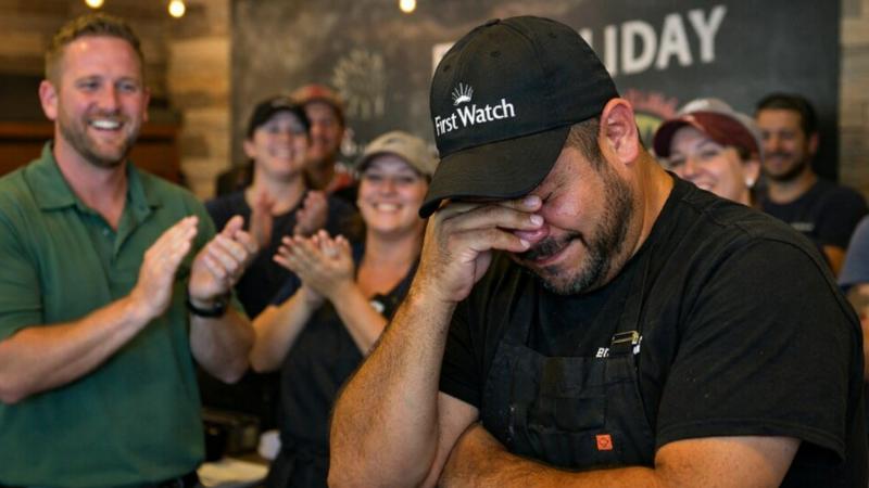 Naples restaurant staff donates holiday party funds to coworker’s adoption