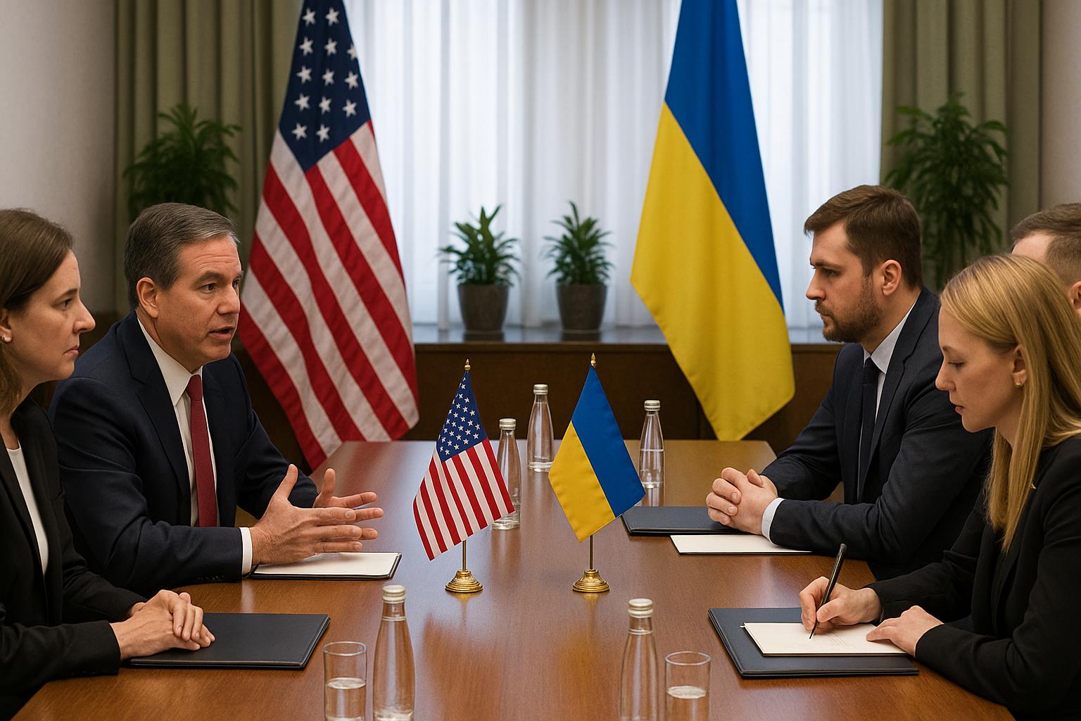 US and Ukraine advance revised peace plan aimed at ending Russia conflict