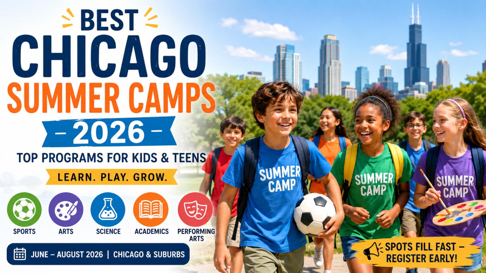 Best Chicago Summer Camps 2026 Top Programs for Kids & Teens (Dates, Prices & Spots Filling Fast)