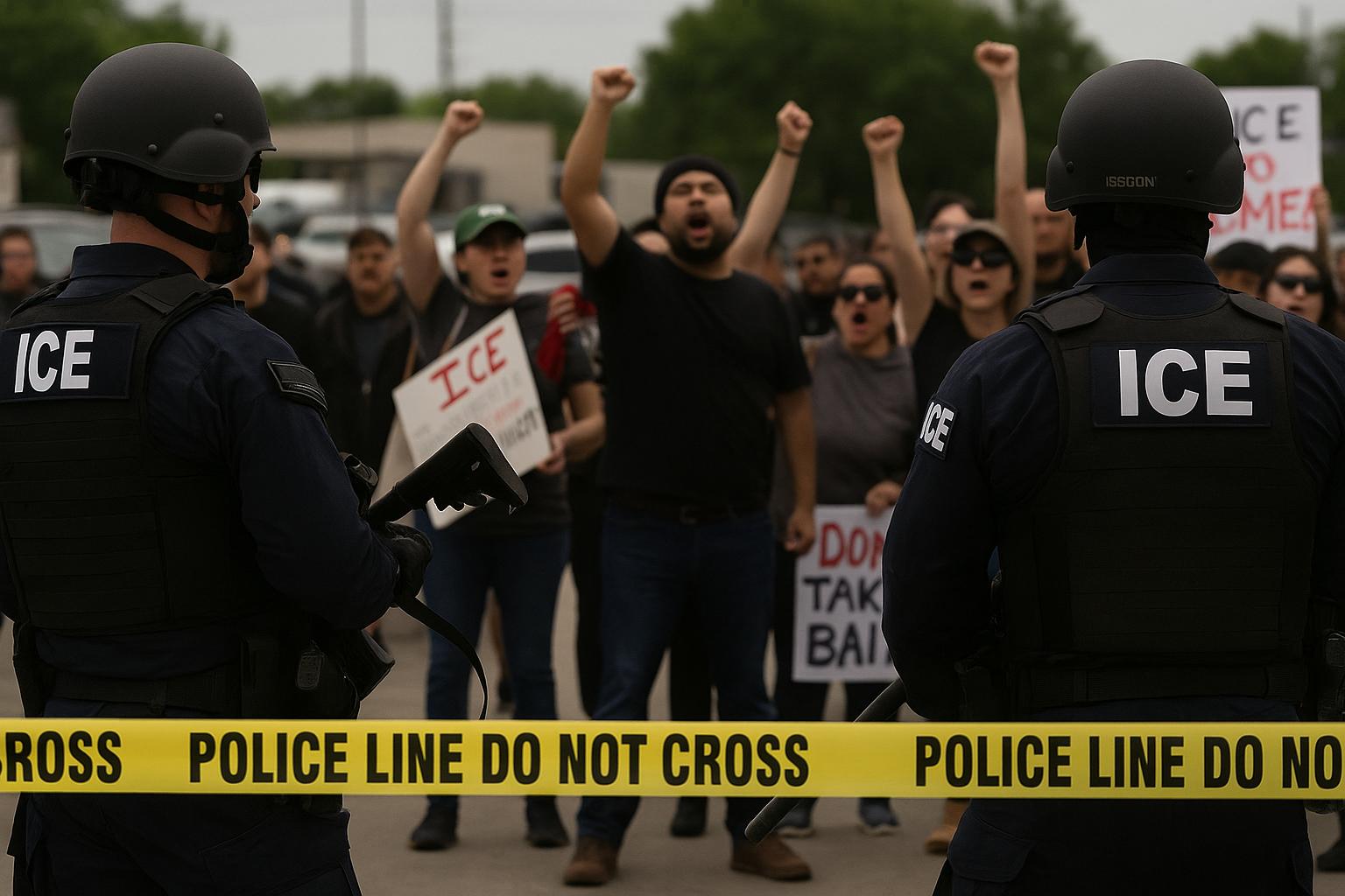 Federal agents shoot armed driver after being rammed by vehicles in Chicago standoff