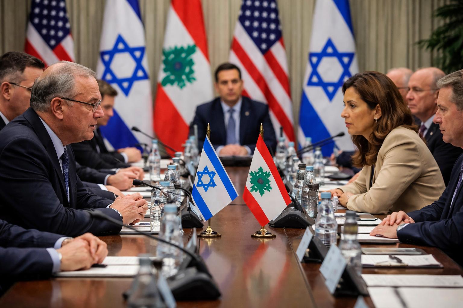 Israel and Lebanon hold rare talks in Washington amid Hezbollah conflict