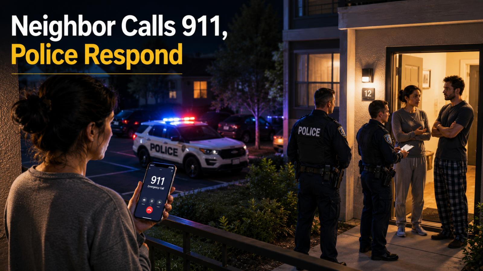 Can Your Neighbor Call 911 During a Family Argument in the US