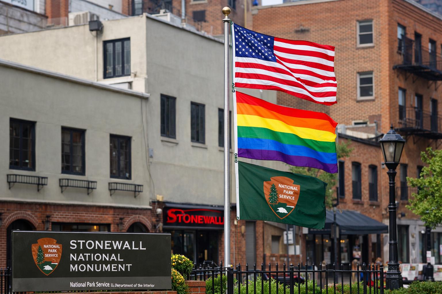 Trump administration reverses Pride flag removal at Stonewall monument