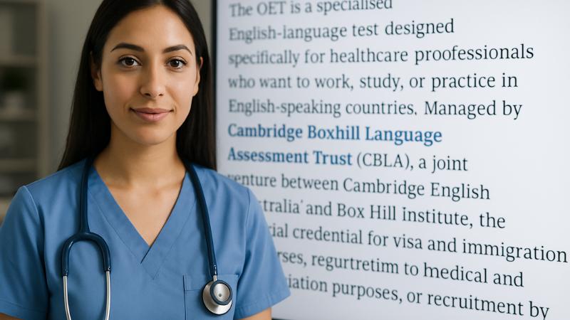 OET test what healthcare workers need to know about this global English exam