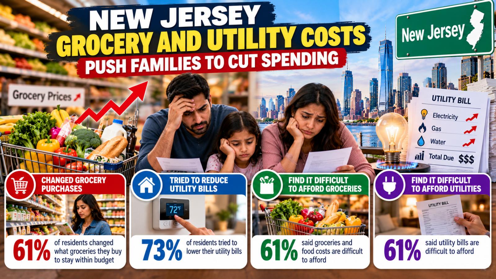 New Jersey Grocery and Utility Costs Push Families to Cut Spending