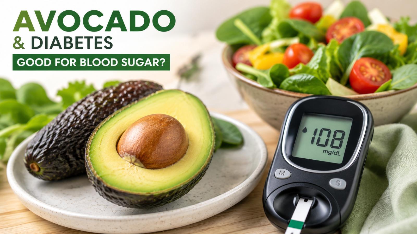 Avocado and Diabetes: Blood Sugar Benefits and Portion Tips
