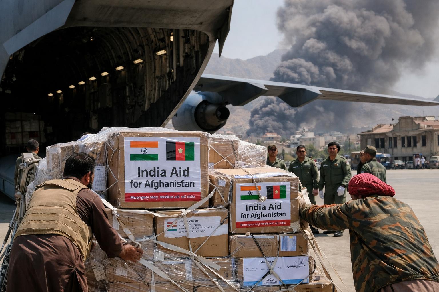 India sends medical aid to Kabul after deadly airstrike kills over 400