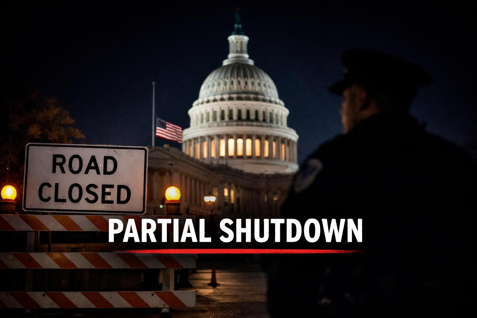 US government enters partial shutdown after Congress misses 2026 budget deadline