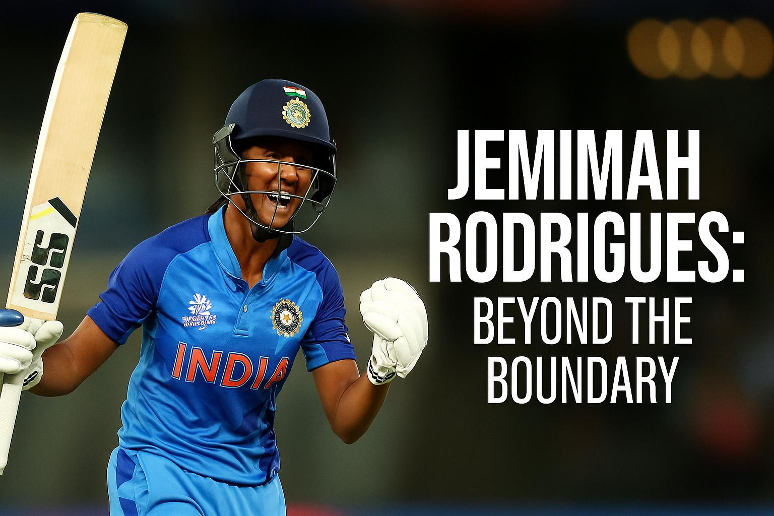 The Rise of Jemimah Rodrigues India’s Young Cricket Sensation