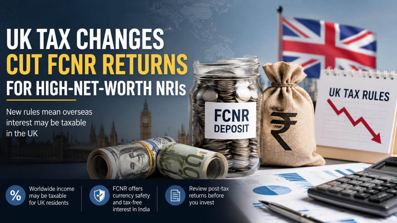 UK Tax Changes Cut FCNR Returns for High-Net-Worth NRIs