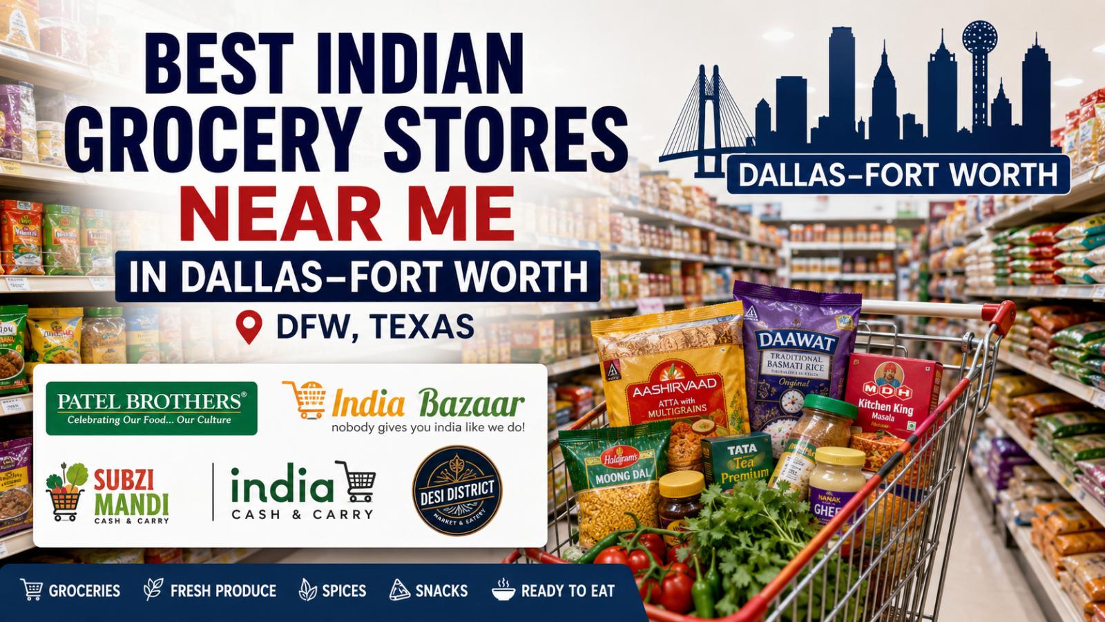 Best Indian Grocery Stores Near Me in Dallas–Fort Worth