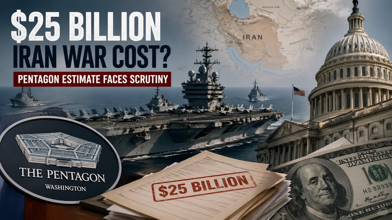 Why is the Pentagon’s $25 billion war cost estimate questioned Experts say it may be incomplete