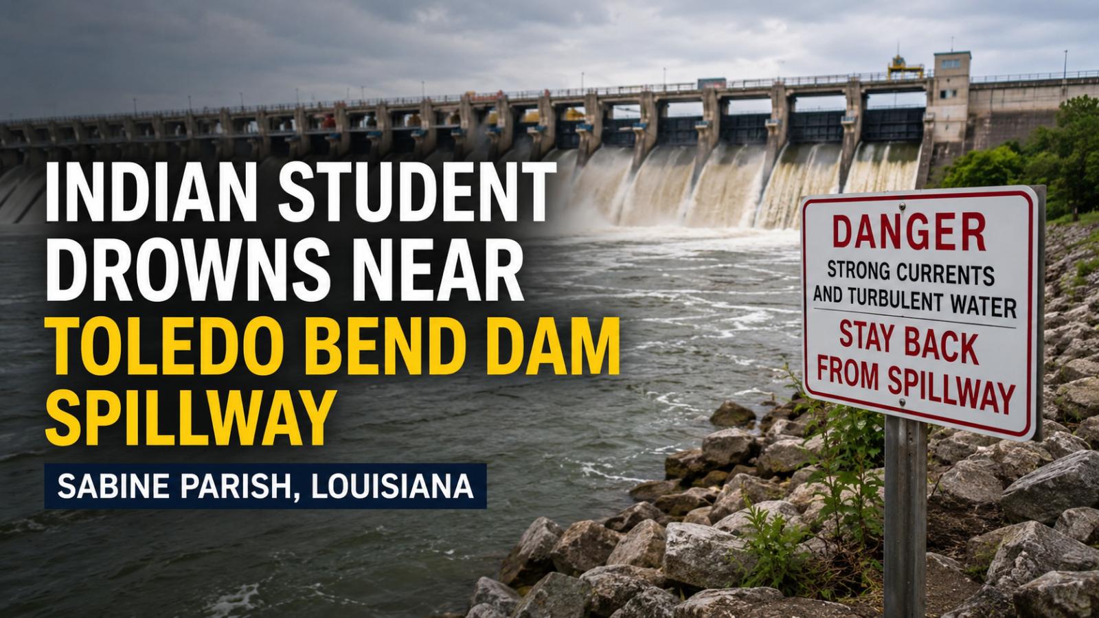 Indian Student From Denton Drowns Near Toledo Bend Dam Spillway